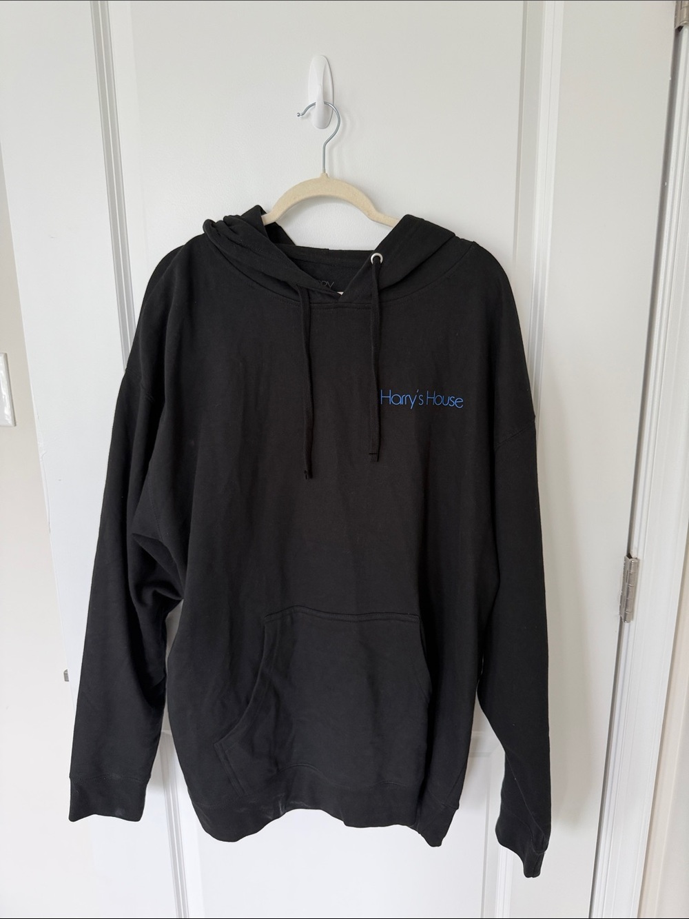 Harry's House Black Logo Hoodie - Classic Pullover Sweatshirt